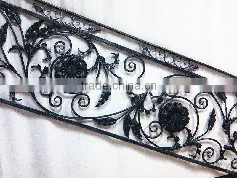 Top-selling forged iron railings banisters install