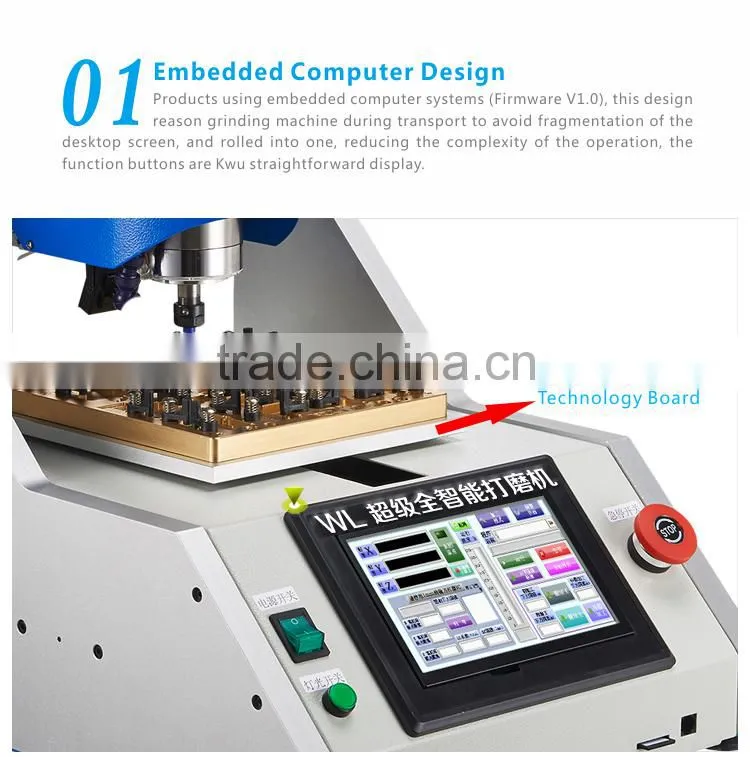 Updrade Smart IC remove matherboard grinding machine for iphone ipad motherboard repair