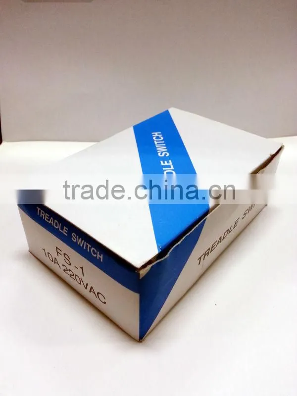 FS-1 foot switch 10A current iron UPS shippment quality guaranteed