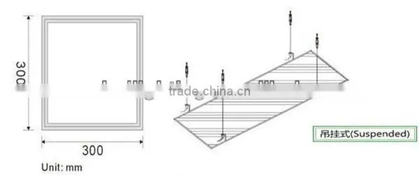 2014 hot sell high quality professional factory led panel 30x30 30W 2500lm with CE ROHS SAA