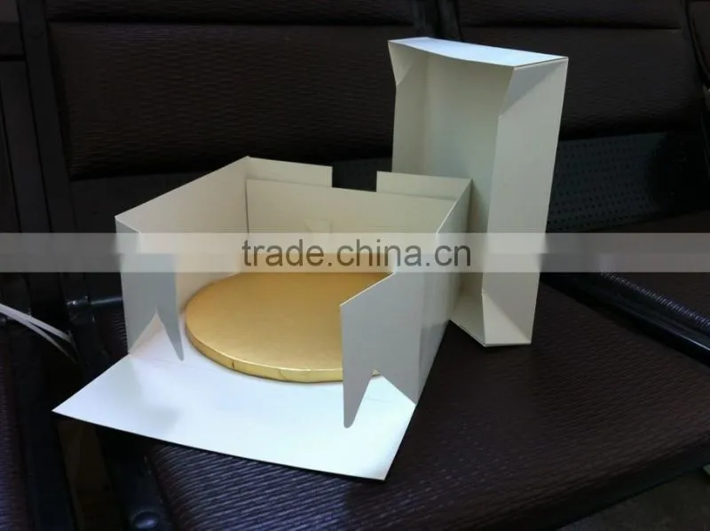 wholesale clear paper container cake boxes used containers for sale in UK US Middle east
