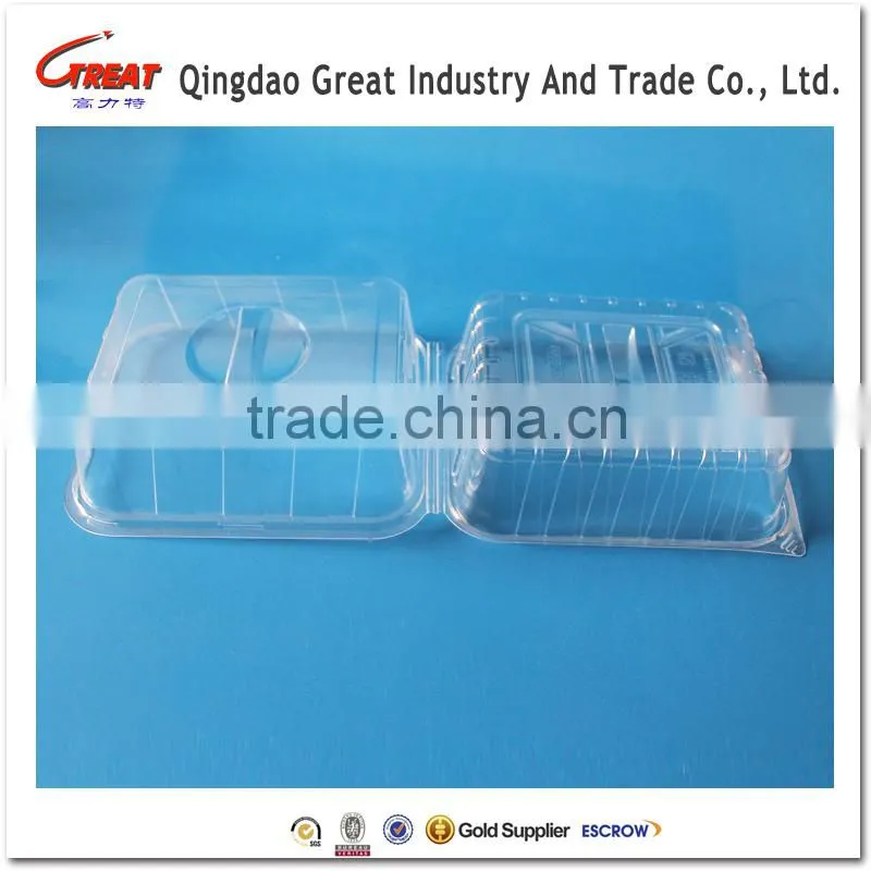 Plastic Clamshell Food Pineapple Containers Fruit
