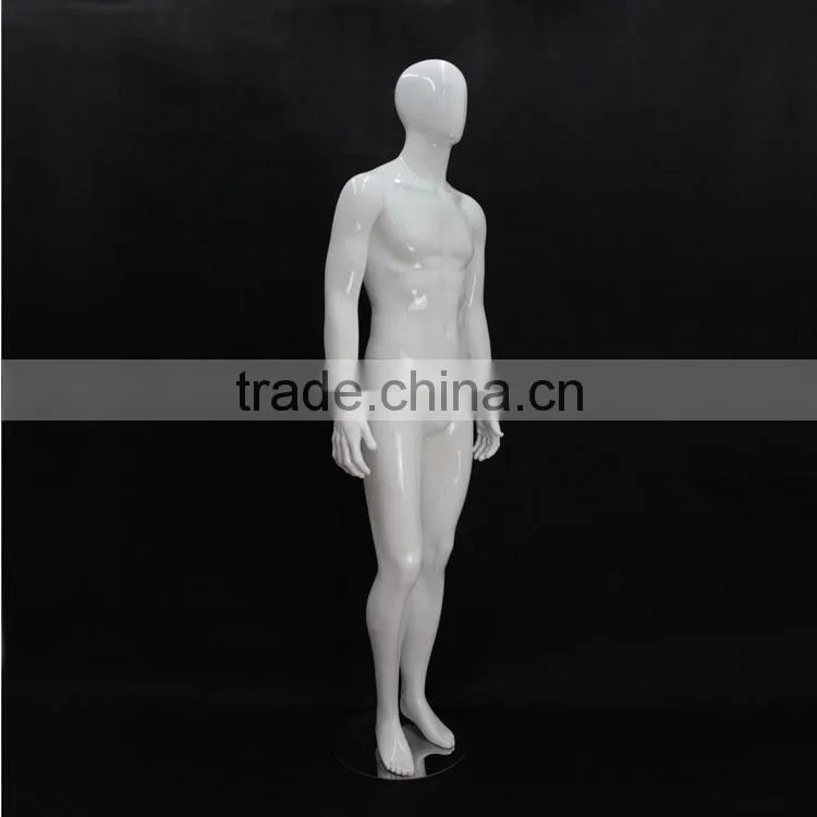 high gloss white unbreakable plastic mannequin