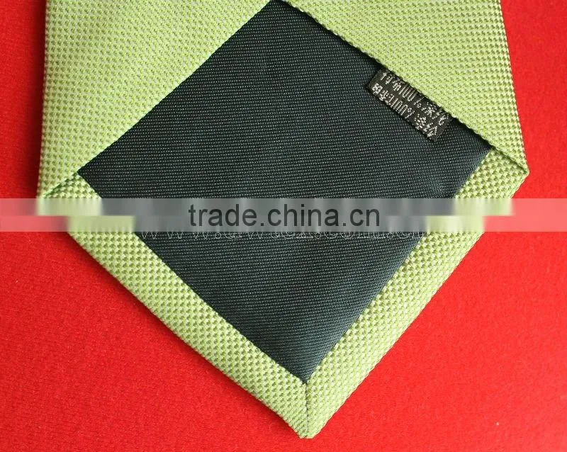 Polyester solid color ties for men