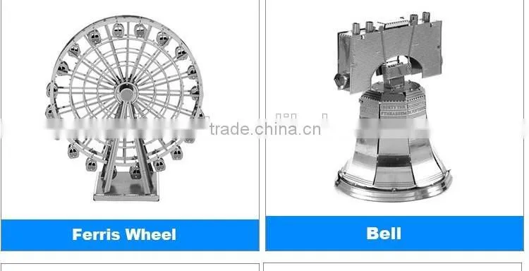 metallic Triumphal arch model 3D mini puzzle for kids and adult