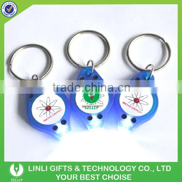 Plastic Led Cheap Custom Keychains
