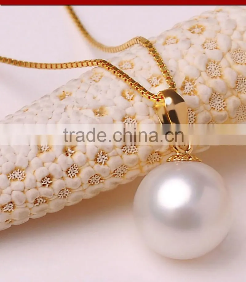 white color fresh water 9-10mm necklaces pendants simple designs for wholesale