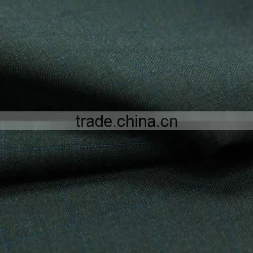 2011New arrivals!check/tr suiting fabric