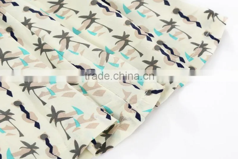 Fashion Casual printed lady skirt