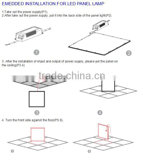 Hight Brightness LED Ceiling Office Panel Lighting LED Panel 300x300 LED Panel Light Price