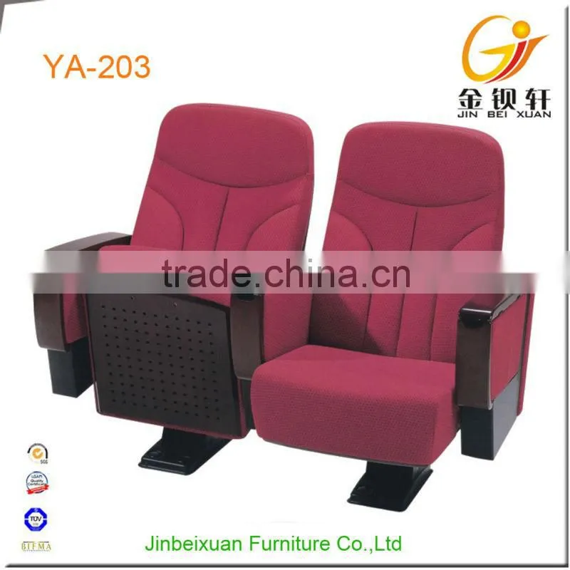 Wholesale price red fabric wedding hall chairs