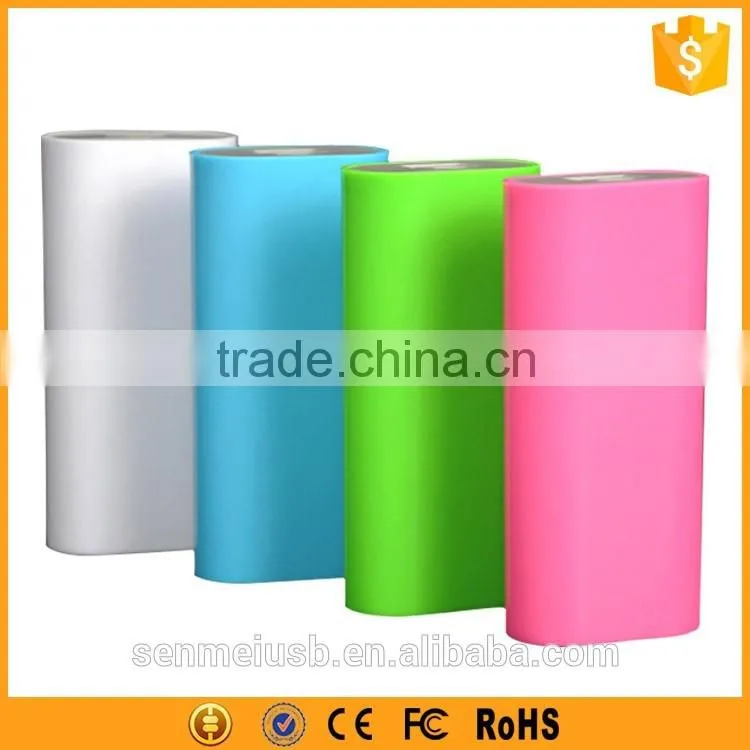 Colorful candy power bank 4400mah for promotional gifts