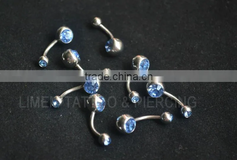 UV Acrylic Tongue Barbel/Nipple Ring Body Piercing Jewelry