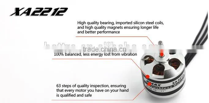 2015 Latest Rc Brushless Motor Orginical Emax XA2212 Motor With The Best Factory Price