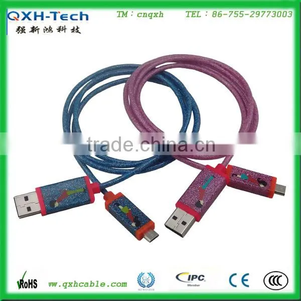 usb cable light with EL wire
