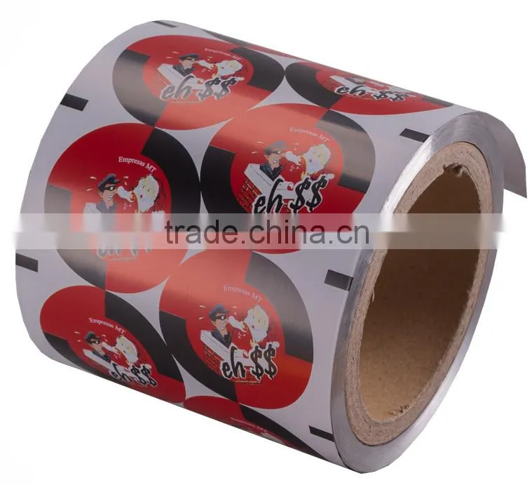 chocolate egg candy aluminum foil package