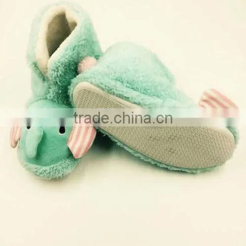 Hot sale animal kids ankle slipper boots