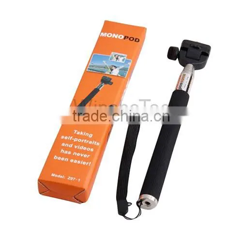 wireless mobile phone holder selfie stick with remote