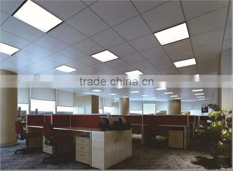 high quality wire or clasp flat 36w 60cm x 60cm LED panel lighting
