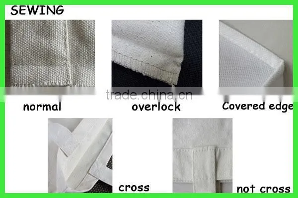 New Products Cotton Tote Bag Cotton Plain Handle Bag