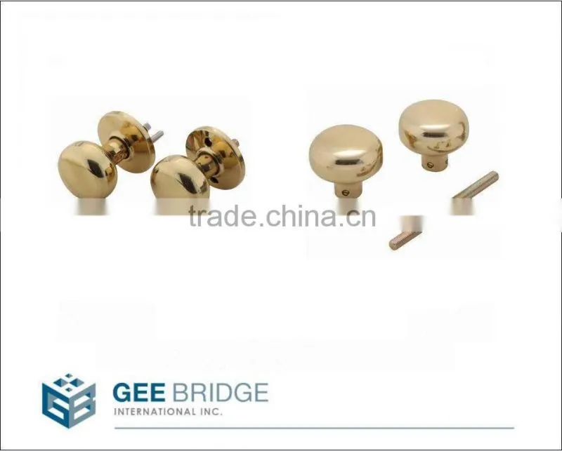 0105015 Glass Door Cabinet Passage Knob Set