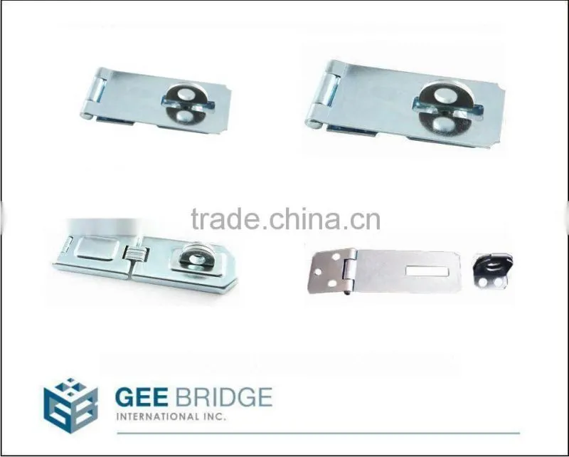 0206030 Steel Heavy Duty Straight Bar Safety Hasp