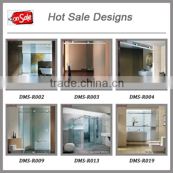 demose shower enclosure with laminated tempered glass
