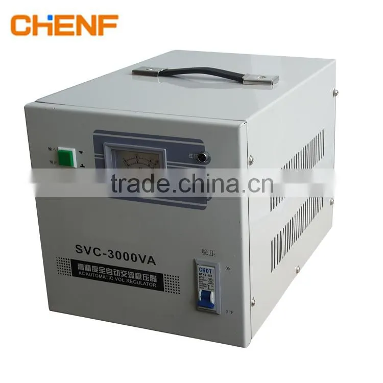 SVC-3000w digital voltage regulator 250v single phase voltage regulator