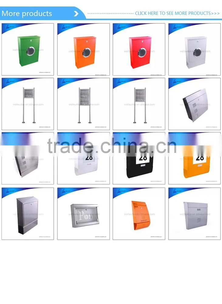 Nice Design mailbox package for trade show