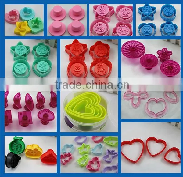 Cookie Tools Gold supplier China plastic cookie cutter set