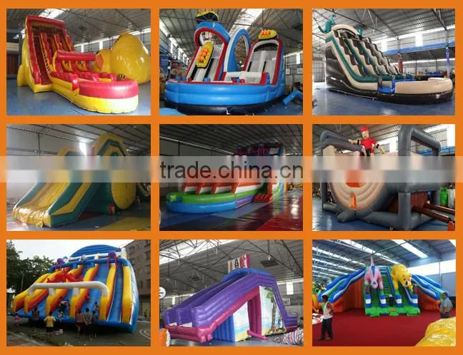 Cute Inflatable Spongebob Slide Inflatable Dry Slide Inflatable Slide