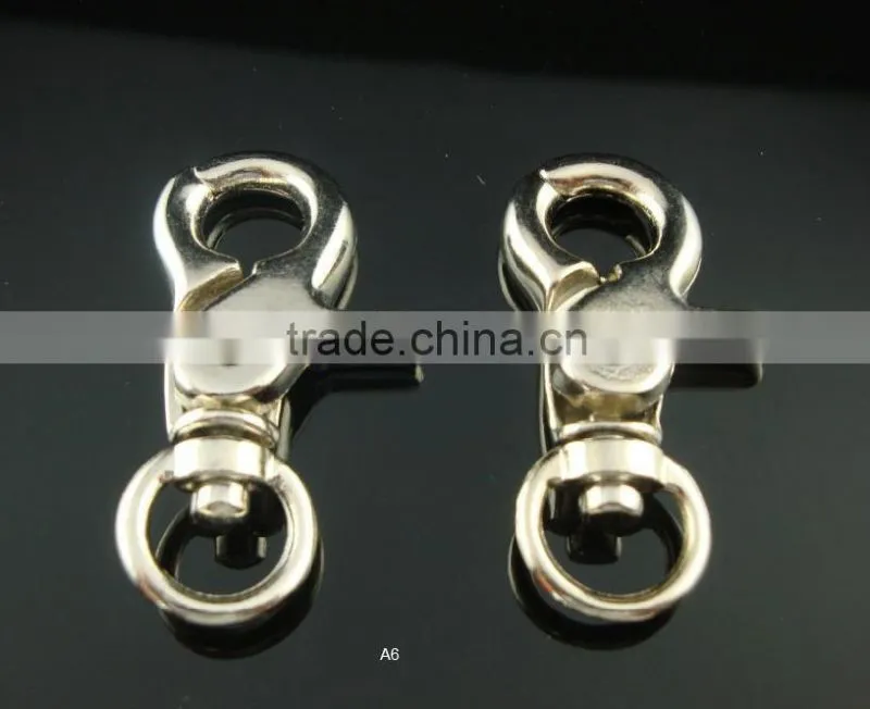 round shape zinc alloy snap hook for handbag
