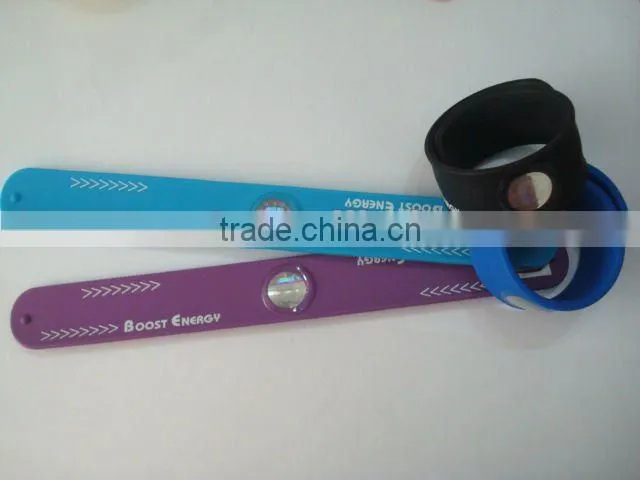BELIEVE ,SUPER HEARO,L LOVE U ,HAPPY,ROCK STAR style promotional slap bracelet wristband