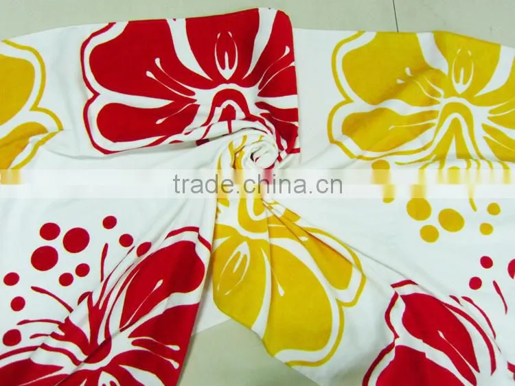 2016 HOT SELL colorful printed romantic Sakura flower beach towel