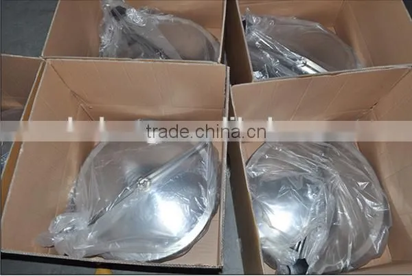 High quality food grade fuel tanker stainless steel manhole cover