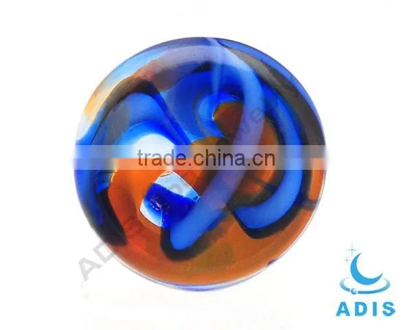 Speckle pattern pyrex glass body piercing cheap ear expander plug