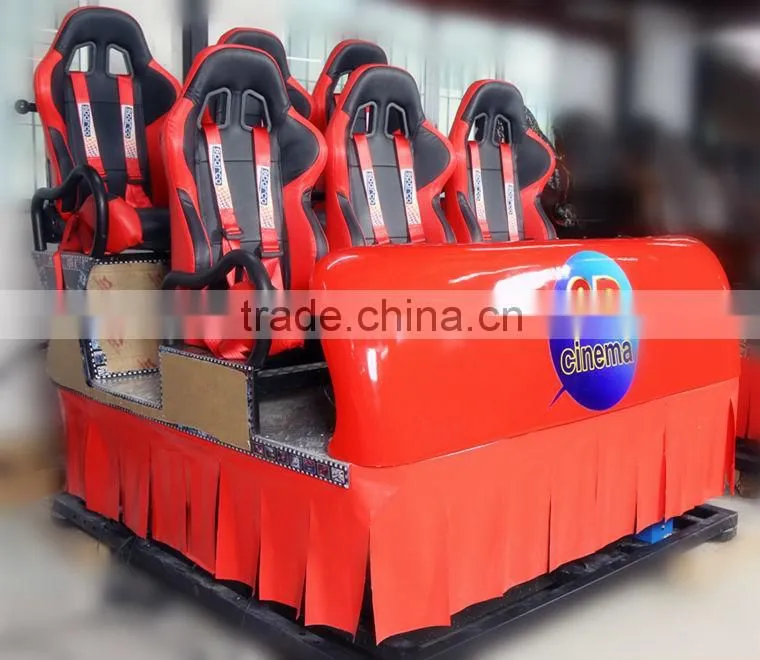 2014 new design 9d cinema cabin with Hydraulic motion simulator platform 9d cinema system equipment