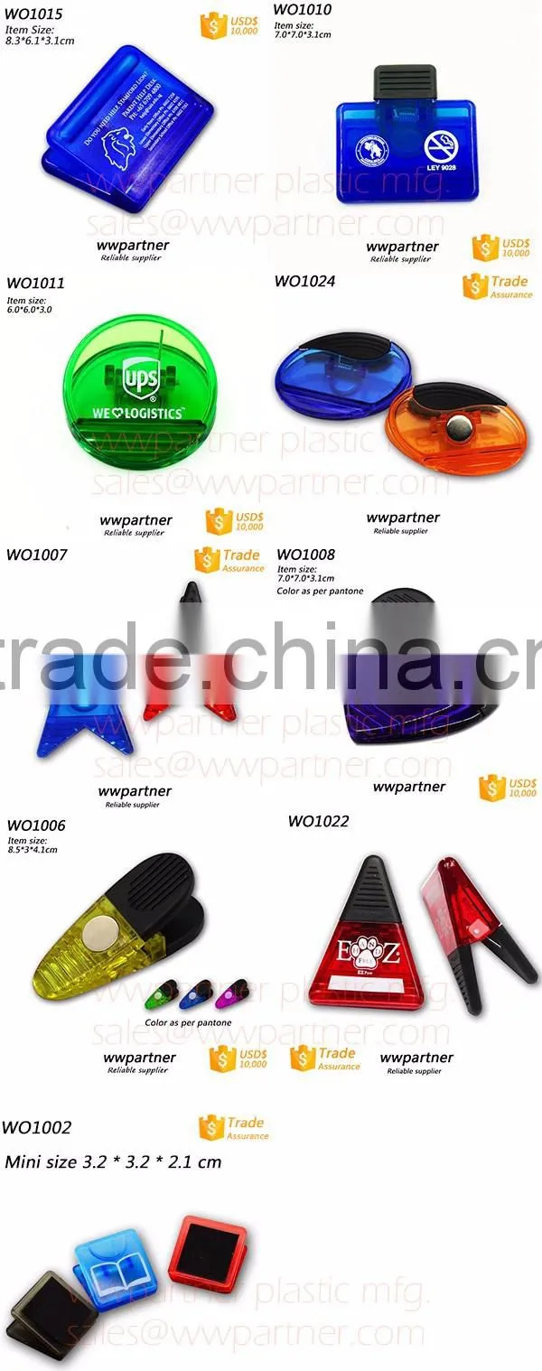Plastic Chip Clip Magnet Wholesale