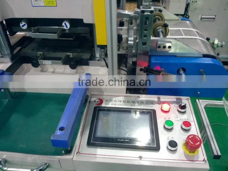 New automatic adhesive tape sticker die cutting machine