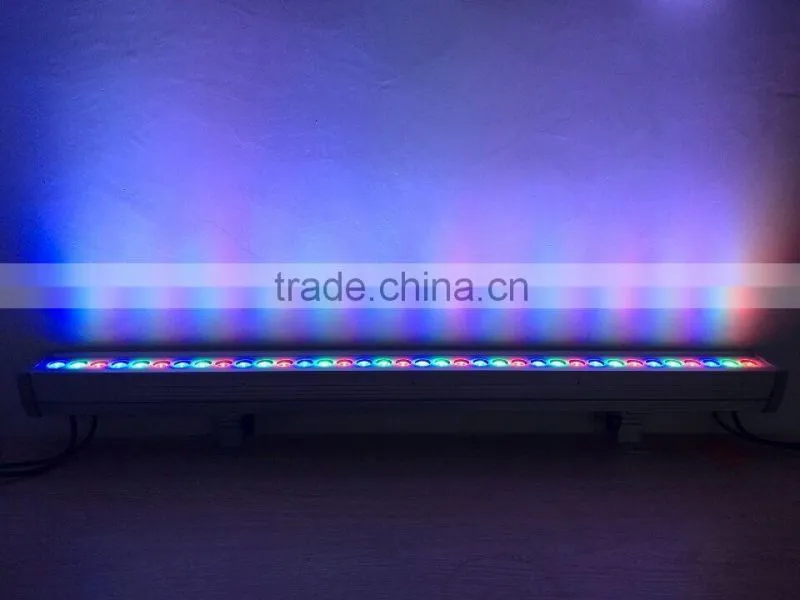 WLED 1-10 HOT 36 pcs 1w rgb leds outdoor IP65 rgb led color stage wash light