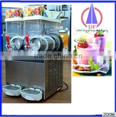 110v/ 220v all Stainless Steel body Italy Compressor High Efficiency xrl Slush Machine snow grains machine with CE Certificate