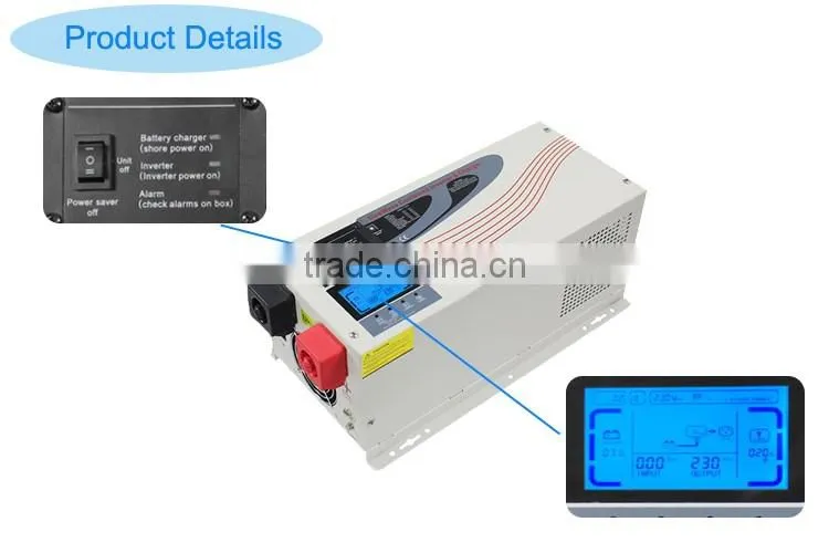 Factory price dc 12v ac 220v grid tied solar power inverter