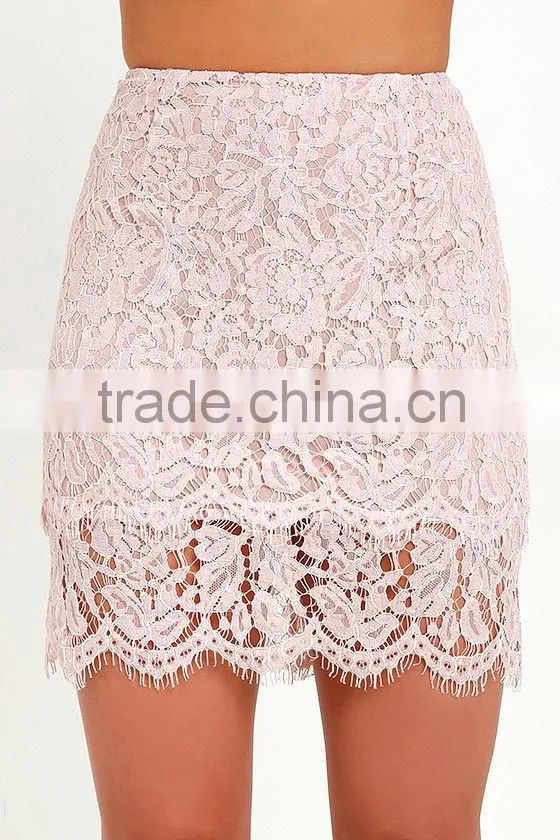 2016 women casual burgundy lace dress two piece set dresses