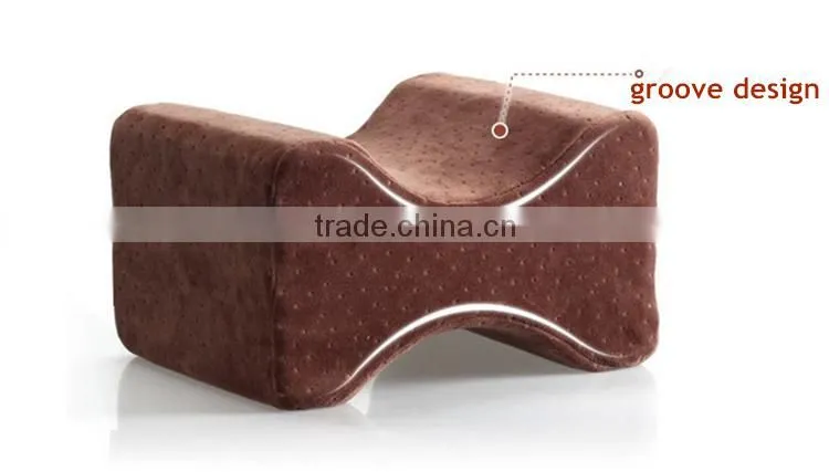 China Memory Foam Inflatable Leg Rest Travel Pillow Elevate Legs