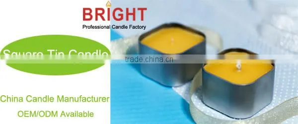 supplying scented soy tin candles lid candle