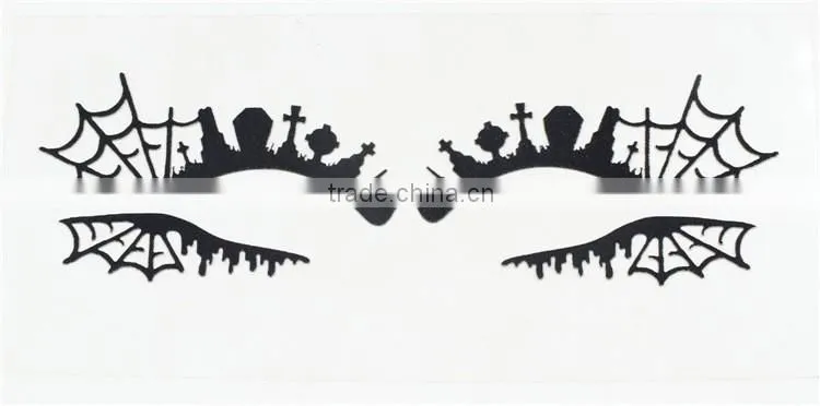 2016 New Design temporary eye tattoo sticker for party