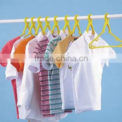 japanese household tool plastic hanger door hanger machine foldable happy yellow hanger 10 pcs set made in JAPAN