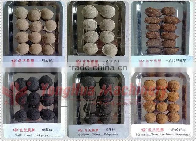 50mm output briquettes coal briquette machine
