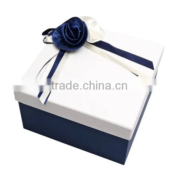 Elegant Blue and White Sets Paper Gift Box