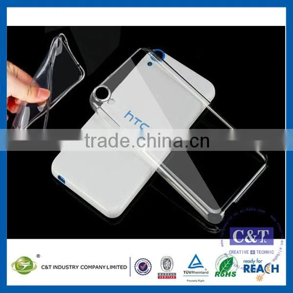 C&T Transparent Soft Silicone TPU Back Cover Case for Lenovo S850